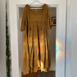 Free People dress size large in auburn